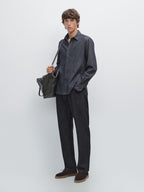 Heavy weight denim shirt