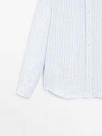 Slim fit 100% linen shirt