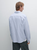 Regular fit striped Oxford shirt