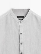 100% linen shirt