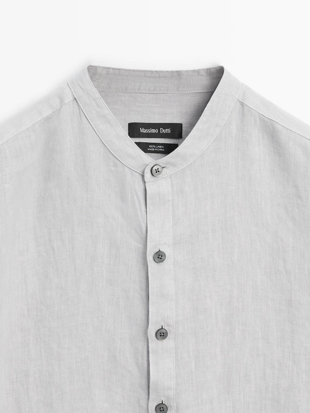100% linen shirt