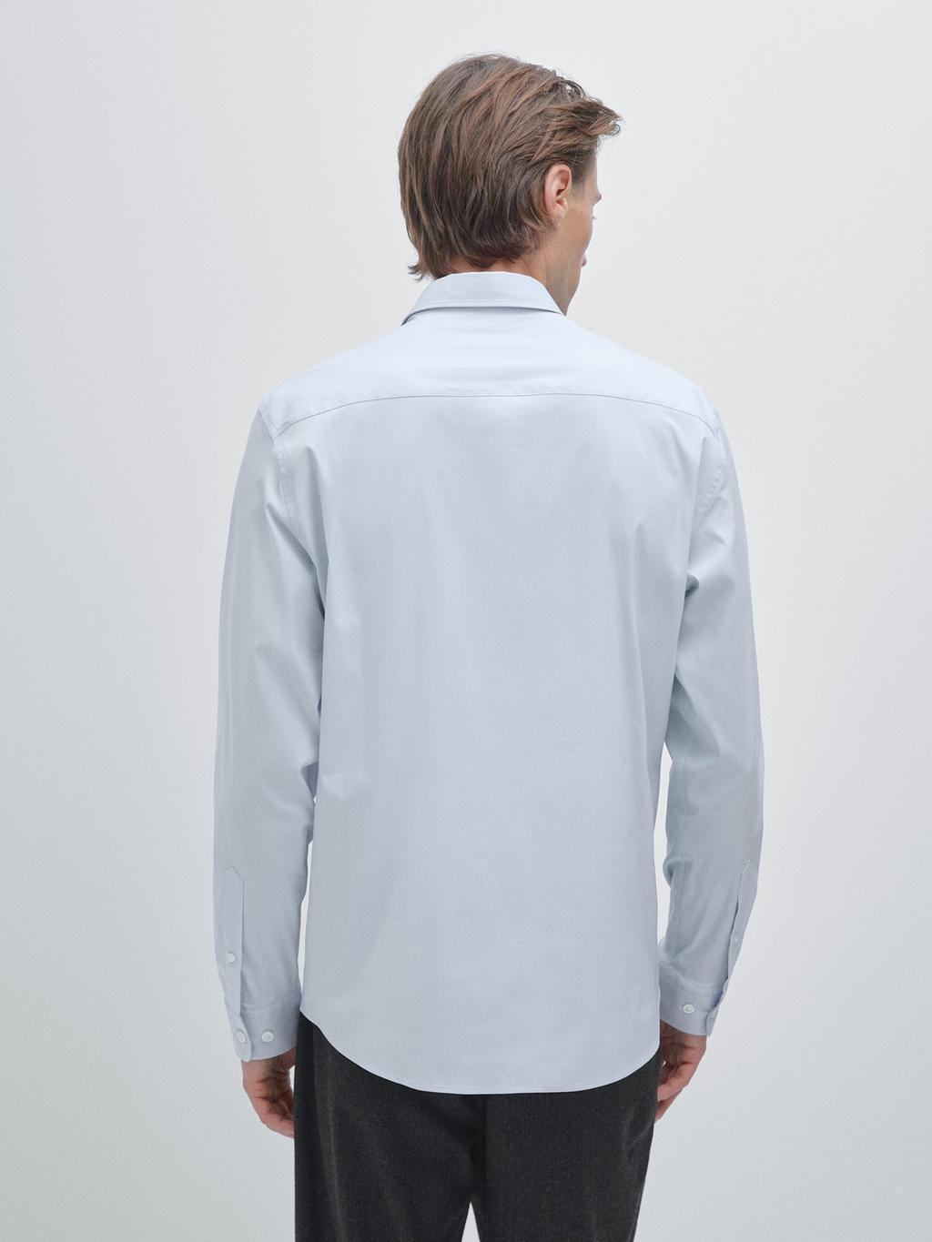 Slim fit stretch shirt