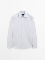 Regular fit striped shirt