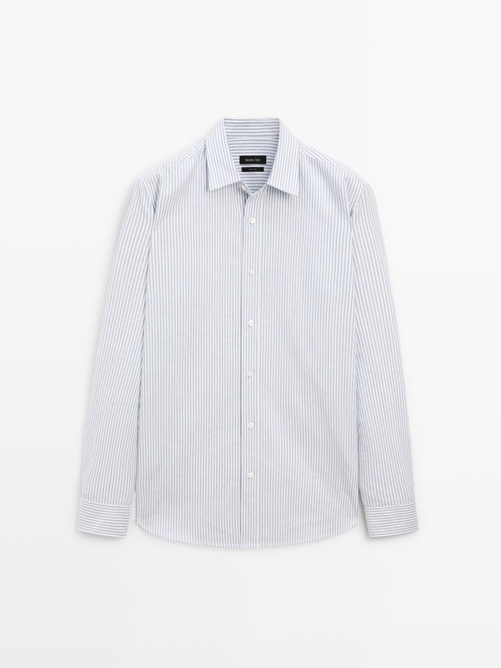 Regular fit striped shirt