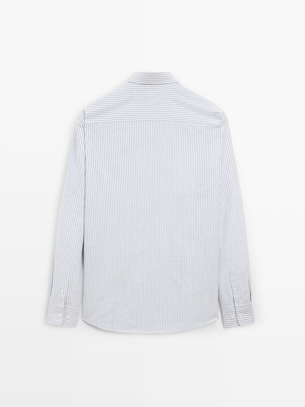 Regular fit striped shirt