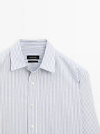 Regular fit striped shirt