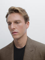 100% wool textured blazer