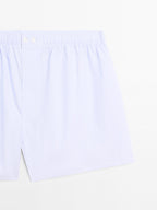 100% cotton micro-striped boxers