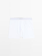 Boxers with logo waistband