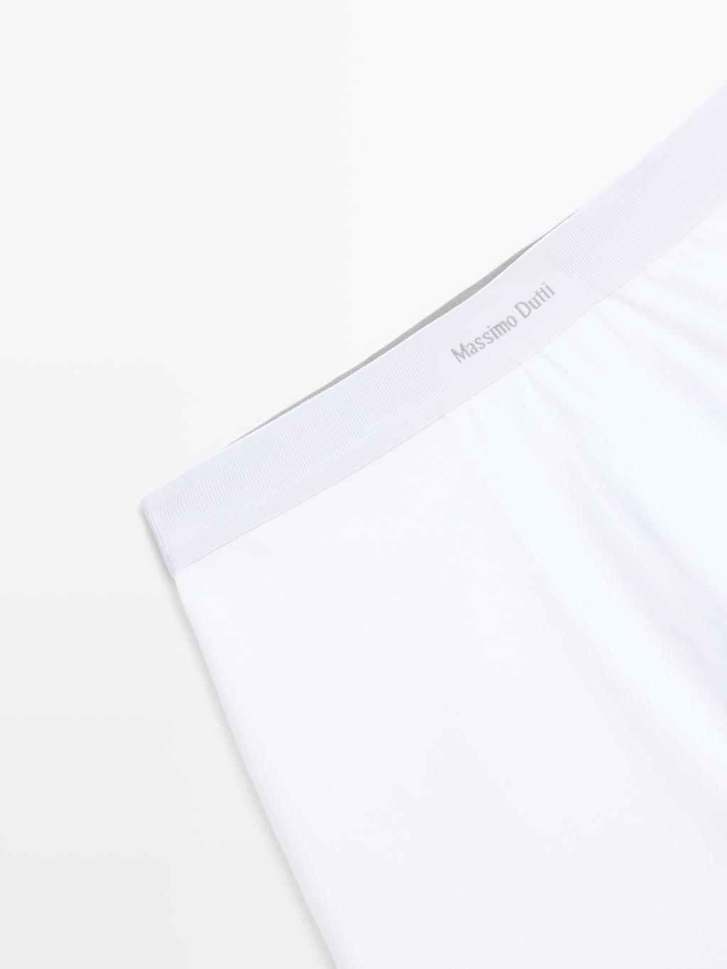 Boxers with logo waistband