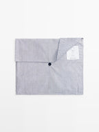 100% cotton striped pyjamas with long sleeve T-shirt