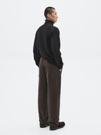 Wide-leg trousers with pockets - LIMITED