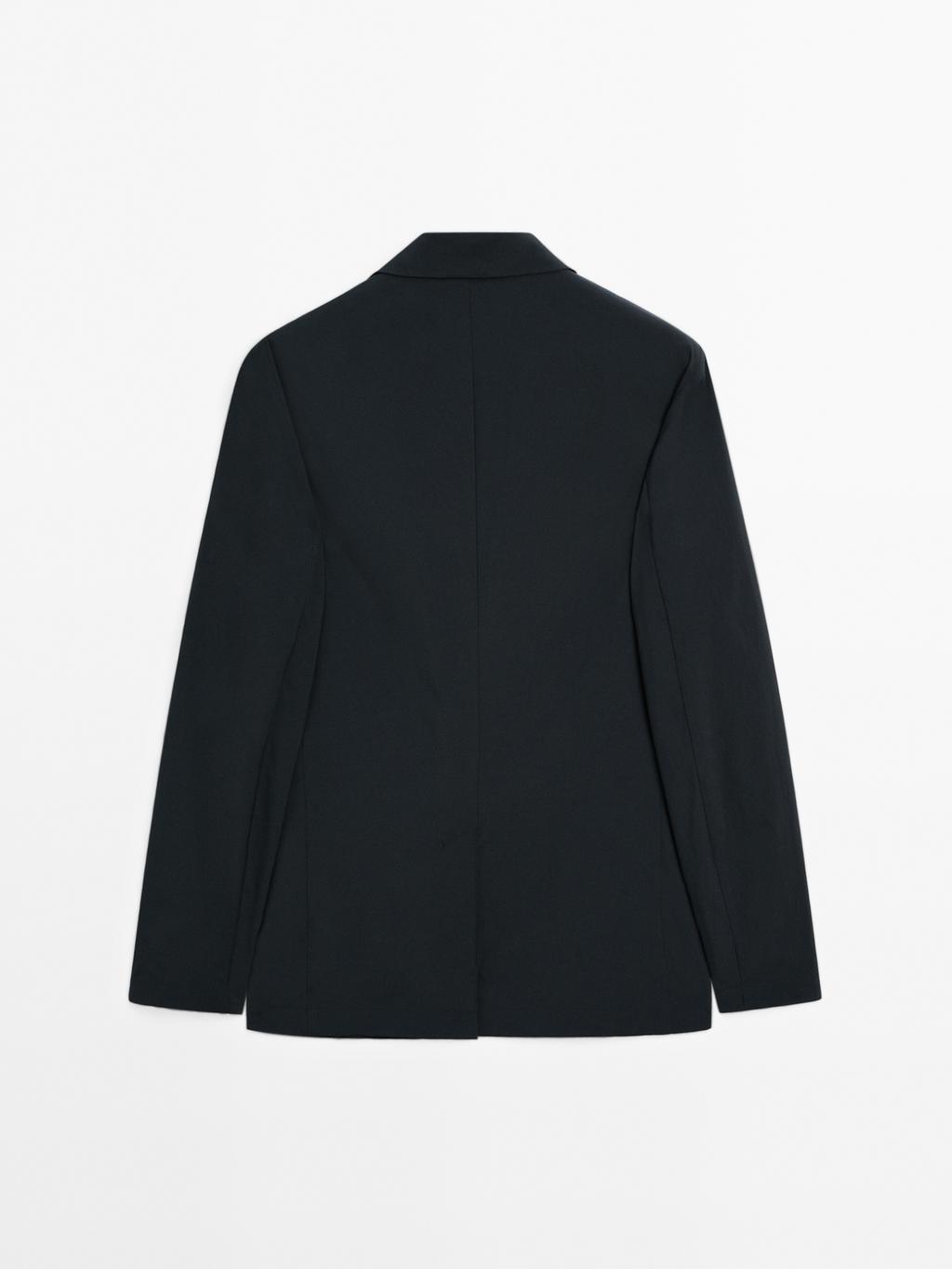 Lightweight technical blazer