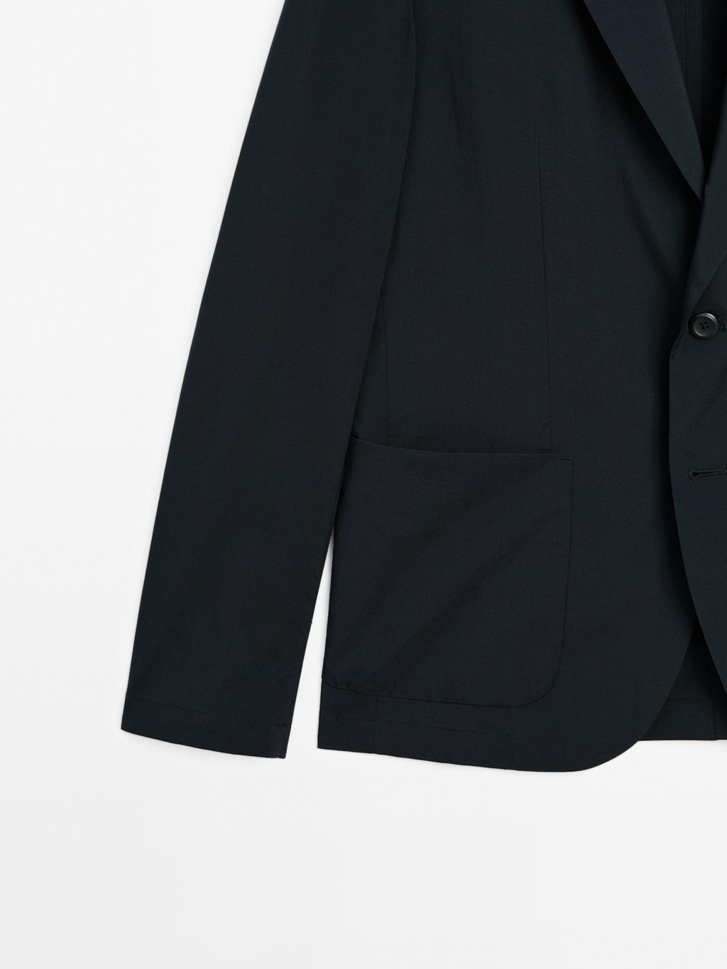 Lightweight technical blazer