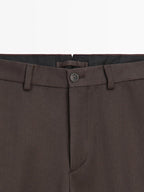 100% cool wool trousers - LIMITED