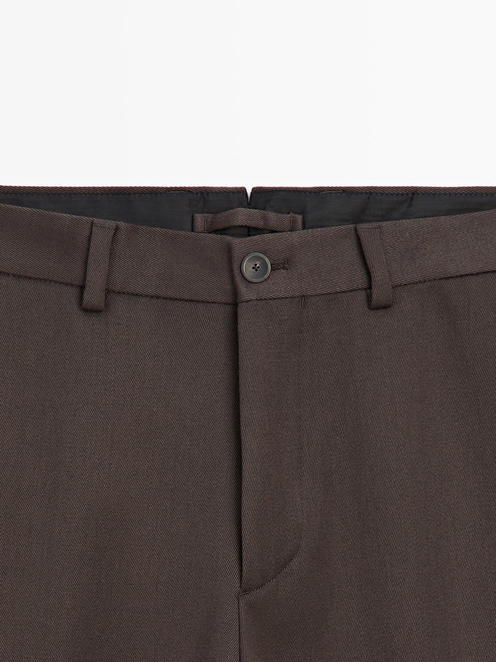 100% cool wool trousers - LIMITED