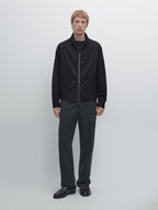 Comfort waist trousers with interior elastic