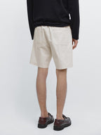 100% cotton jogger fit Bermuda shorts