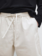 100% cotton jogger fit Bermuda shorts