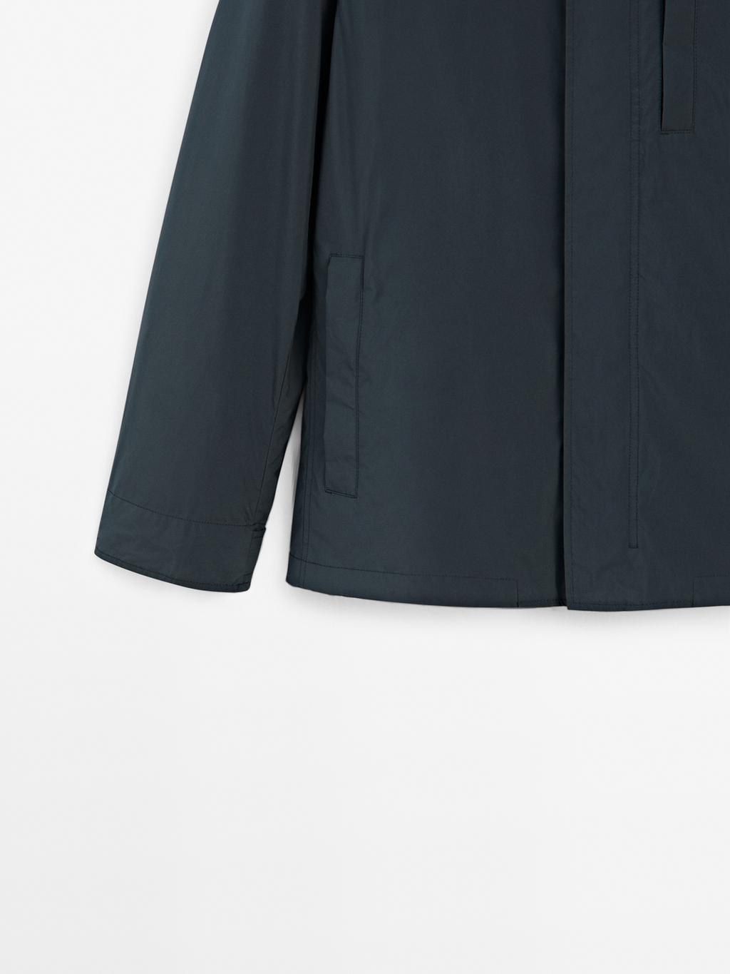 Technical fabric jacket