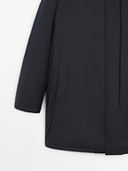 Water-repellent ultra lightweight down blend parka