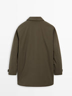 Water-repellent and windproof parka