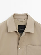 Water-repellent technical jacket