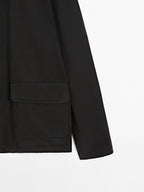 Water-repellent toggle jacket