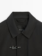 Water-repellent toggle jacket