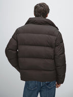 Water-repellent puffer jacket