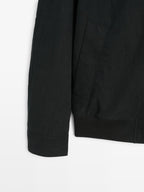 Peach-effect jacket with elbow patch details