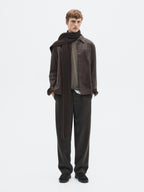 Nappa leather overshirt - LIMITED