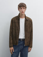 Suede goatskin jacket