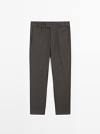 100% wool suit trousers - LIMITED
