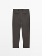 100% wool suit trousers - LIMITED