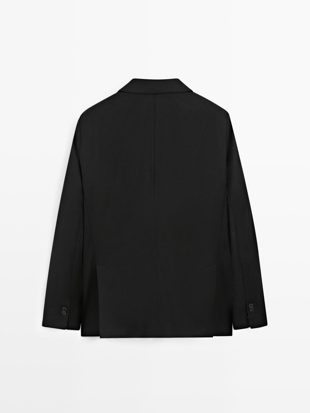 Flannel suit blazer - LIMITED