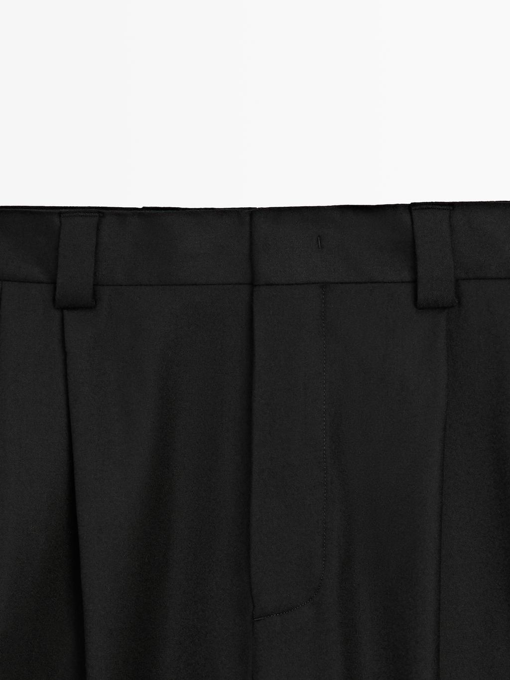 Flannel suit trousers - LIMITED