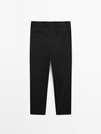 Flannel suit trousers - LIMITED