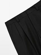 Flannel suit trousers - LIMITED