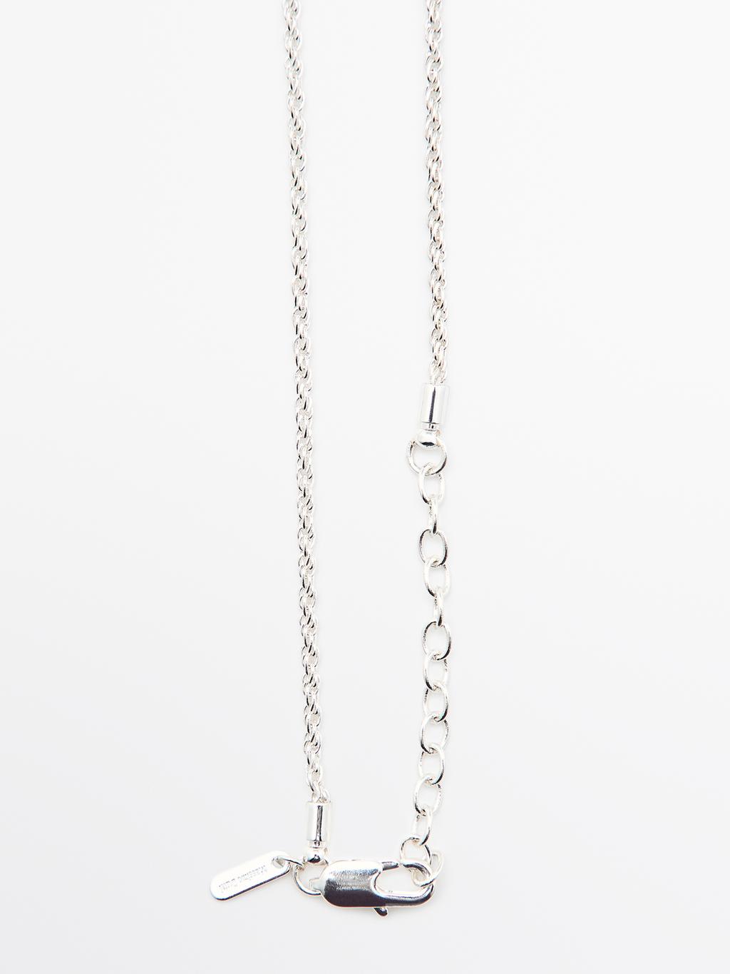 Chain necklace with stone