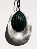 Almond pendant necklace