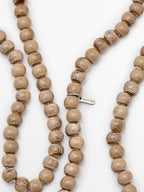 Ceramic bead necklace