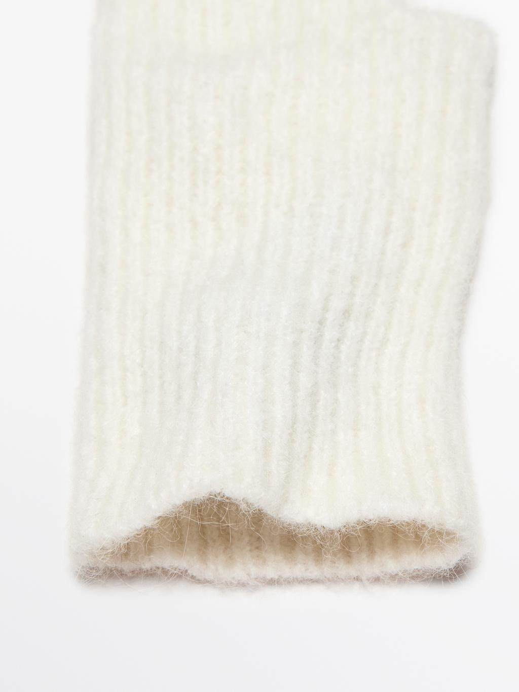 Alpaca blend mittens