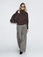 100% wool pinstripe trousers