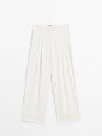 Darted culottes