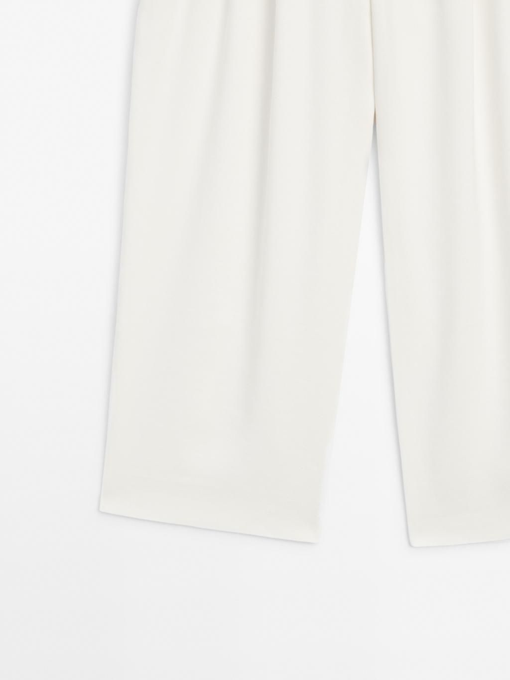 Darted culottes