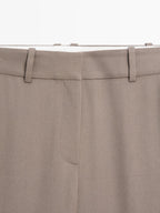 100% wool tailored fit trousers - LIMITED