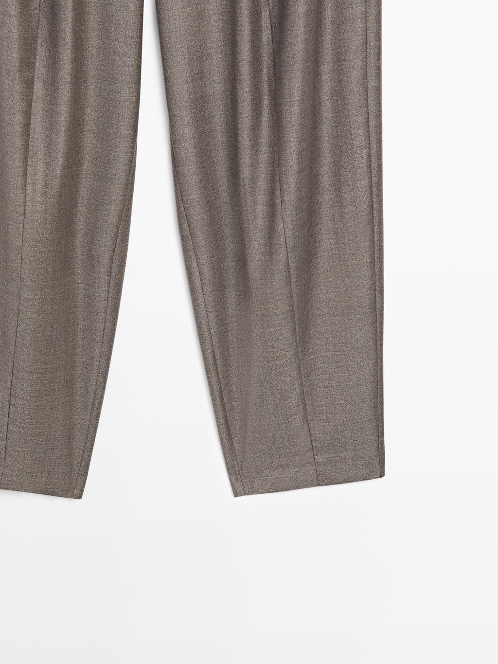 Tailored balloon fit trousers - LIMITED