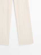 Trousers with double darts - LIMITED