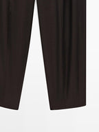 Satin balloon fit trousers - LIMITED